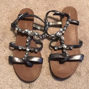 Madden Girl Jeweled Sandals